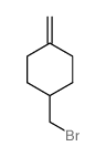 1-(Bromomethyl)-4-methylidenecyclohexane结构式