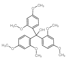 三(2,4-二甲氧苯基)甲醇结构式