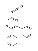 5-azido-2,3-diphenylpyrazine结构式