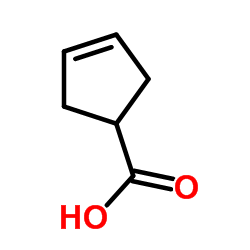 3-环戊烯-1-甲酸结构式