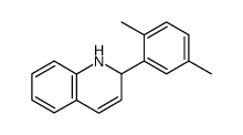 2-(2,5-dimethylphenyl)-1,2-dihydroquinoline结构式