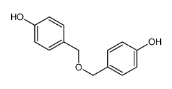 4-[(4-hydroxyphenyl)methoxymethyl]phenol结构式
