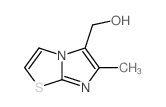 (6-甲基咪唑并[2,1-b]噻唑-5-基)甲醇结构式