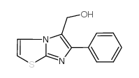 (6-苯基咪唑并[2,1-b][1,3]噻唑-5-基)甲醇结构式