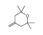 2,2,6,6-tetramethyl-4-methylideneoxane结构式