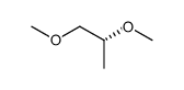 (R)-(-)-1,2-dimethoxypropane结构式