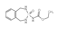 ethyl N-(4-oxo-3,5-diaza-4$l^C11H16N3O3P-phosphabicyclo[5.4.0]undeca-7,9,11-trien-4-yl)carbamate结构式
