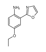 Benzenamine, 4-ethoxy-2-(2-oxazolyl)- (9CI)结构式