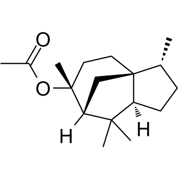 乙酸柏木酯结构式
