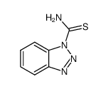 1H-1,2,3-benzotriazole-1-carbothioamide结构式