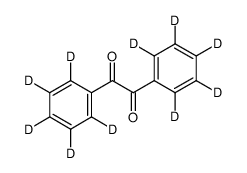 苯偶酰-D10结构式