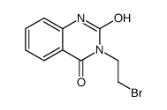 3-(2-溴乙基)-1H-喹唑啉-2,4-二酮结构式