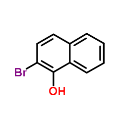 2-溴-1-萘酚结构式