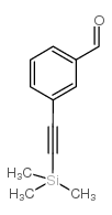 3-(三甲基硅基)乙炔基苯甲醛结构式