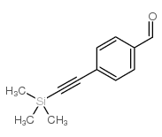 4-三甲基硅乙炔基苯甲醛结构式