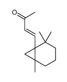 4-(1,5,5-trimethyl-6-bicyclo[4.1.0]heptanyl)but-3-en-2-one结构式