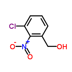3-氯-2-硝基苄基乙醇结构式