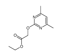 ethyl 2-(4,6-dimethylpyrimidin-2-yl)oxyacetate结构式