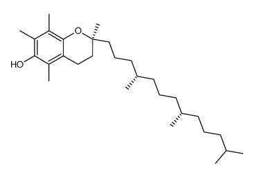 α-tocopherol结构式