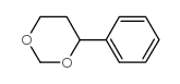 4-苯基-1,3-二氧杂环乙烷结构式