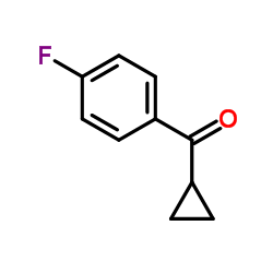4-氟苯基环丙基甲酮结构式