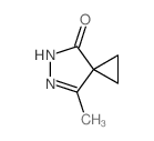 7-Methyl-5,6-diazaspiro(2.4)hept-6-en-4-one结构式