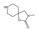 3-methyl-1-oxa-3,8-diazaspiro[4.5]decan-2-one(SALTDATA: HCl)结构式