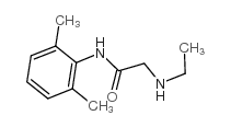 去乙基利多卡因结构式