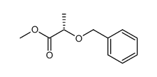 (-)-(S)-methyl 2-(benzyloxy)propanoate结构式