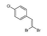 1-chloro-4-(2,2-dibromoethenyl)benzene结构式