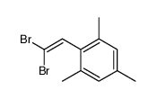 (2,2-dibromoethenyl)-2,4,6-trimethylbenzene结构式