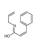 CINNAMAMIDE, N-ALLYL-, (E)-结构式