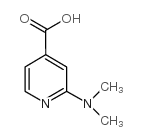 2-DIMETHYLAMINO-ISONICOTINIC ACID结构式