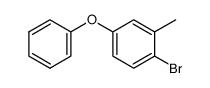 1-bromo-2-methyl-4-phenoxybenzene结构式