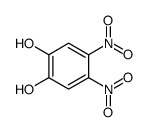 4,5-dinitrobenzene-1,2-diol结构式