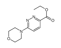 ethyl 6-morpholin-4-ylpyridazine-3-carboxylate结构式