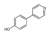 4-(Pyridin-4-yl)phenol结构式