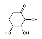Cyclohexanone, 2,3,4-trihydroxy-, (2S,3R,4S)- (9CI)结构式