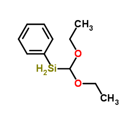 二乙氧基甲基苯基硅烷结构式