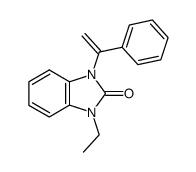 1-ethyl-3-(1-phenylvinyl)-1,3-dihydro-2H-benzo[d]imidazol-2-one结构式