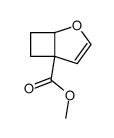 2-Oxabicyclo[3.2.0]hept-3-en-5-carbonsaeure-methylester结构式