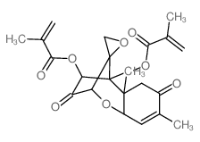 4β,15-bis(methacryloyloxy)scirpene-3,8-dione结构式