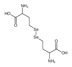 2-amino-4-[(3-amino-3-carboxypropyl)diselanyl]butanoic acid结构式