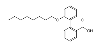 2'-octyloxybiphenyl-2-carboxylic acid结构式