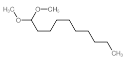 1,1-二甲氧基癸烷结构式