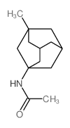 N-乙酰基去甲基美金刚结构式