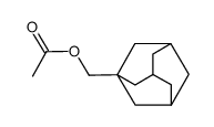 ADAMANTAN-1-YLMETHYL ACETATE结构式
