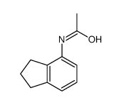 N-(2,3-dihydro-1H-inden-4-yl)acetamide结构式
