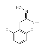 2-(2,6-二氯苯基)-N-羟基乙脒结构式