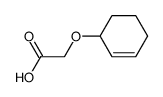 2-(cyclohex-2-en-1-yloxy)acetic acid结构式